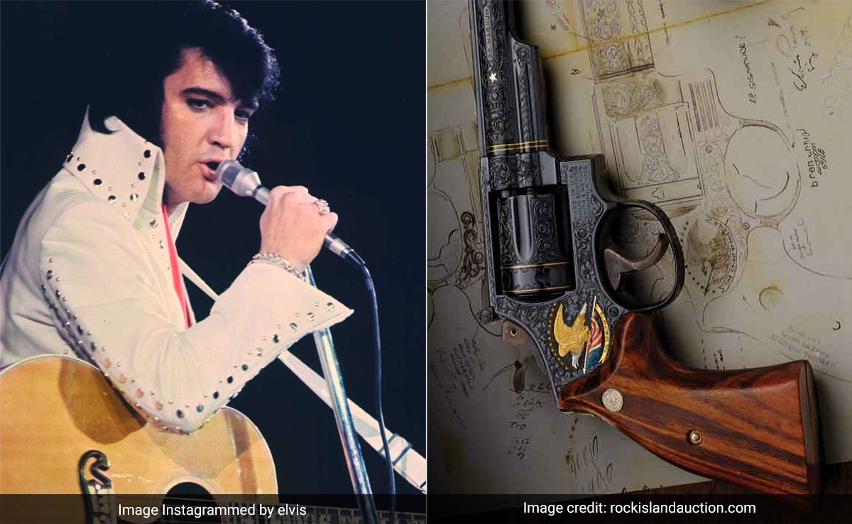Elvis Presley's Rare Gun To Go For Auction, Could Fetch Up To Rs 74 Lakh