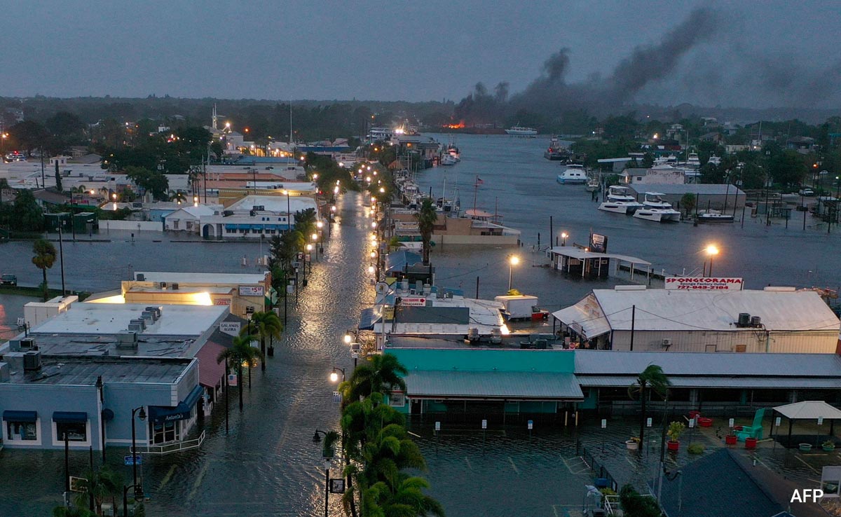 "Extremely Dangerous" Hurricane Idalia Makes Landfall On US' Florida Coast
