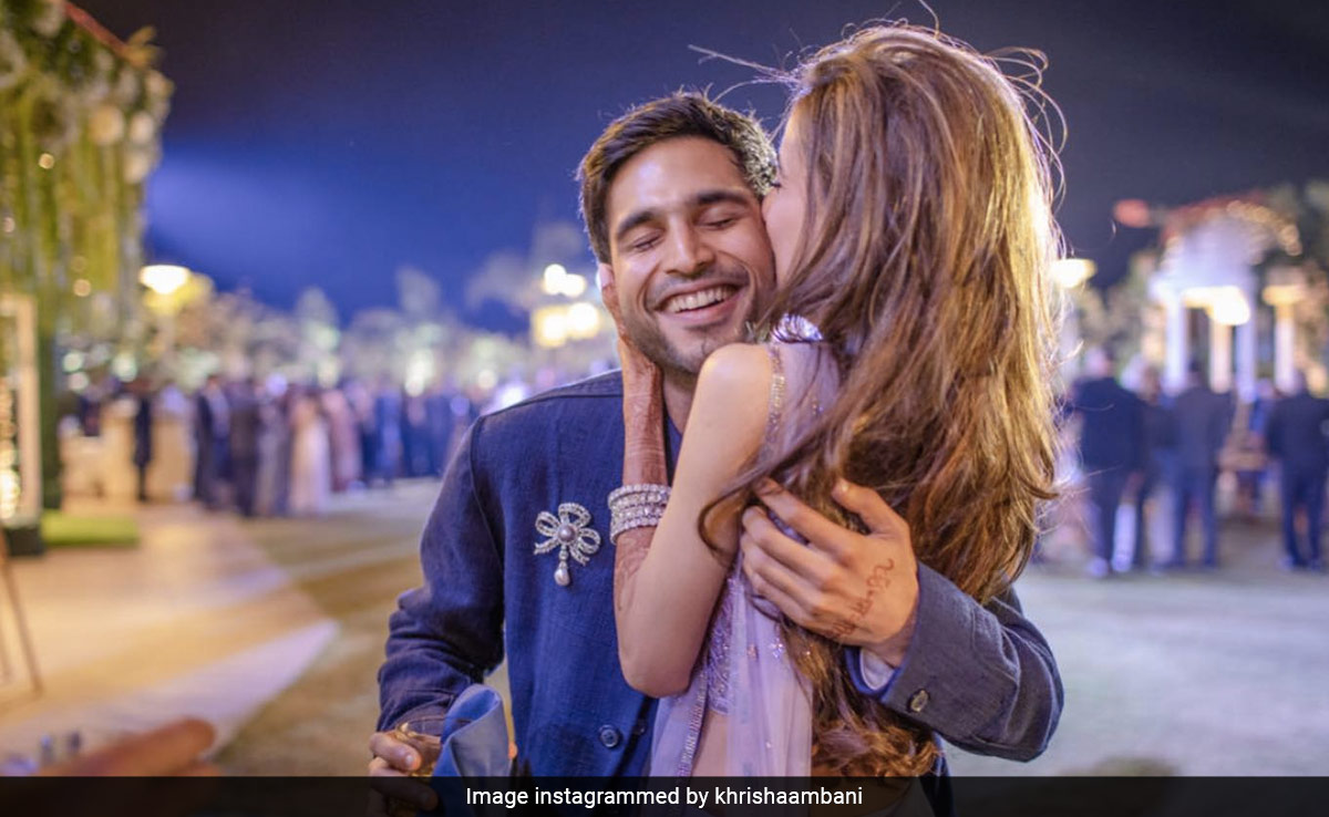 Khrisha Ambani's Heartfelt Post For Husband Anmol Ambani. See Pics