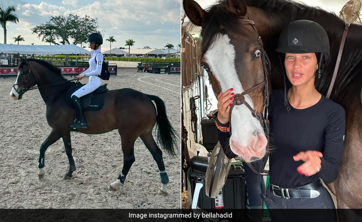 Bella Hadid Is Back On The Saddle And Riding High With Her Phenomenal Horse Riding Skills