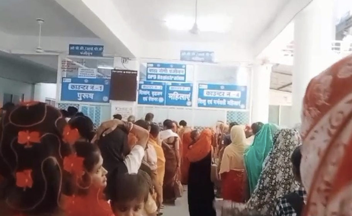 छतरपुर : मौसम परिवर्तन के चलते रोजाना करीब 250 बच्चे इलाज के लिए पहुंच रहे अस्पताल