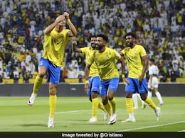 Watch: Cristiano Ronaldo Lights Up Saudi League With Hat-trick, Then Takes The Ball Home Watch: Cristiano Ronaldo Lights Up Saudi League With Hat-trick, Then Takes The Ball Home