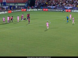 Watch: Lionel Messi's Stunning Free-kick In 4-4 Goal Fest For Inter Miami Against Dallas