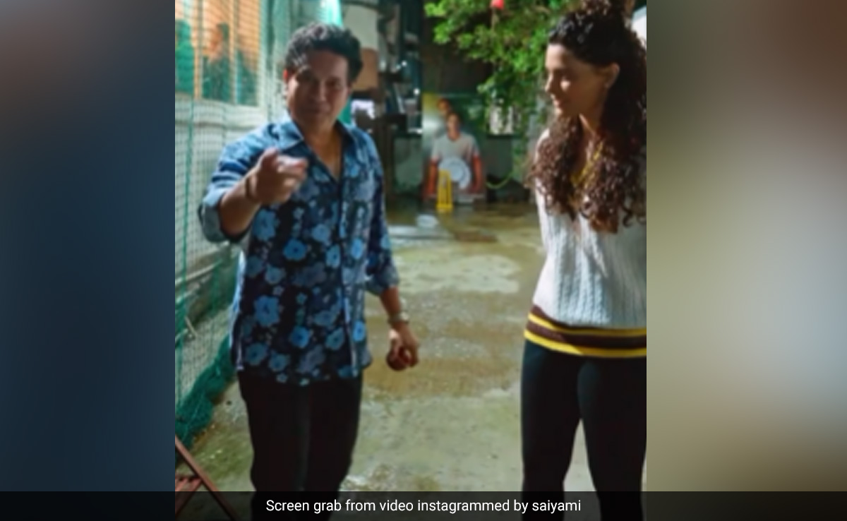 Saiyami Kher Bunked College To Watch Sachin Tendulkar Play. Now, He's Watching Her