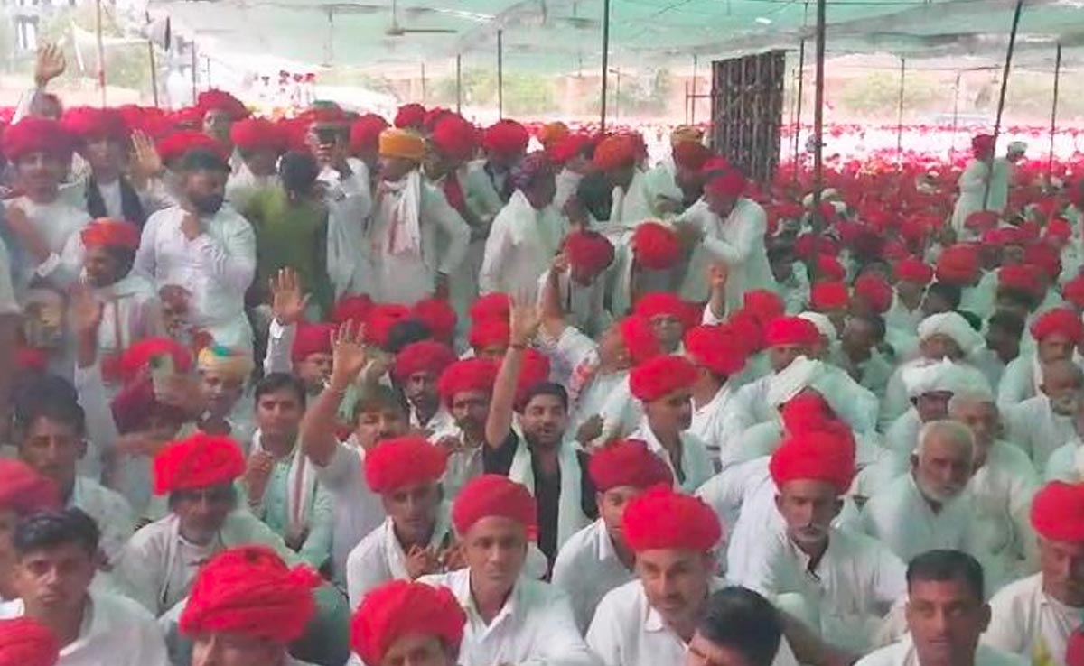 चुनाव पूर्व जोधपुर में देवासी समाज का शक्ति प्रदर्शन, सरकार के सामने रखीं ये 5 मांगें