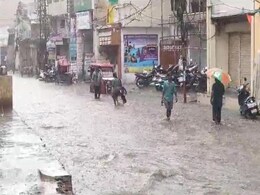 कटनी: भारी बारिश से झील में तब्दील हुआ सड़क, लोगों के घुटनों तक भरा पानी कटनी: भारी बारिश से झील में तब्दील हुआ सड़क, लोगों के घुटनों तक भरा पानी