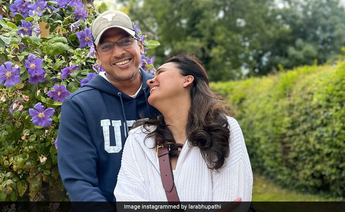 Lara Dutta's Husband Appreciation Post For Mahesh Bhupathi: "Find A Man With A Wicked Sense Of Humour"