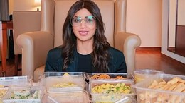 Actor Shilpa Shetty's Sunday Binge Was All About Gujarati Food In Ahmedabad