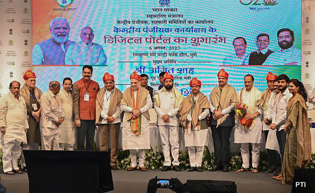 "Came To Right Place Very Late": Amit Shah To Ajit Pawar At Pune Event