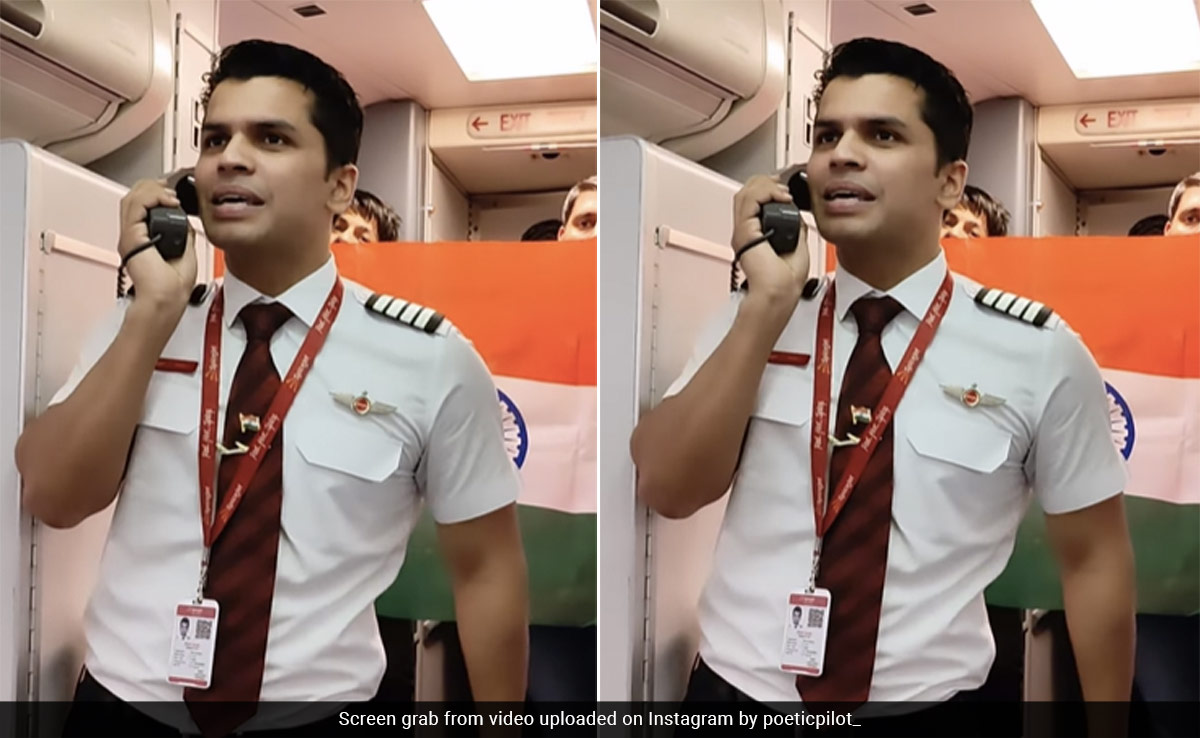 Watch: SpiceJet Pilot's Powerful Independence Day Announcement Fills Internet With Pride
