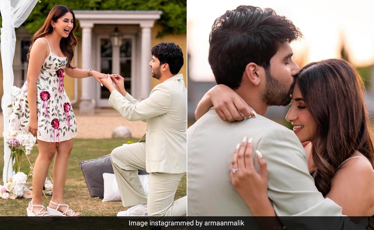 Amidst Dreamy Floral Decor, Armaan Malik Proposes To Aashna Shroff: "Our Forever Has Only Just Begun"
