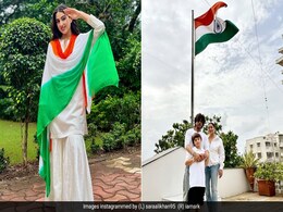 From Sara Ali Khan To Shah Rukh Khan, These Celebrities Stylishly Soaked In The Spirit Of Patriotism From Sara Ali Khan To Shah Rukh Khan, These Celebrities Stylishly Soaked In The Spirit Of Patriotism