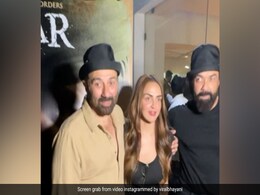 पहली बार ईशा देओल के साथ सौतेले भाई सनी देओल और बॉबी देओल ने पैपराजी को दिए पोज, इस खास मौके पर आए साथ पहली बार ईशा देओल के साथ सौतेले भाई सनी देओल और बॉबी देओल ने पैपराजी को दिए पोज, इस खास मौके पर आए साथ