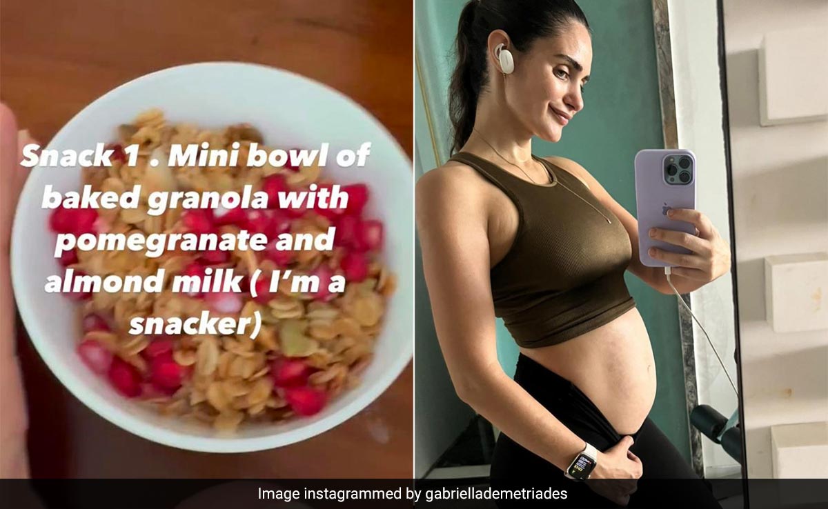 New Mom Gabriella Demetriades Follows This Diet On Her "Leg and Sumo Squats Day"