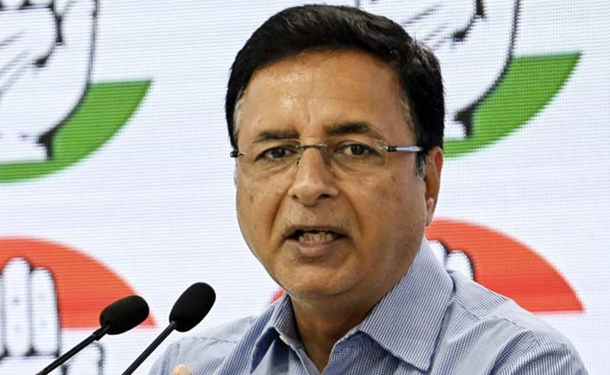 कांग्रेस नेता रणदीप सुरजेवाला के खिलाफ इंदौर कोर्ट में परिवाद दायर