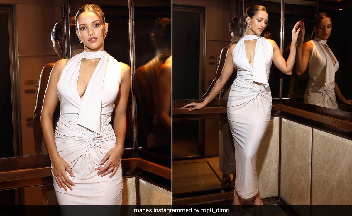 Triptii Dimri's White Satin Gown Is Proof That Elegant Style Never Shouts To Be Heard