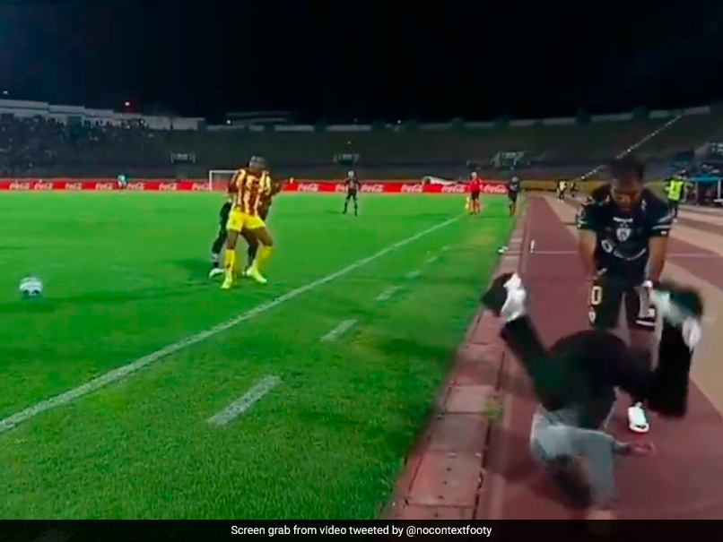 Watch: Massive Brawl Breaks Out After Football Player Knocks Down Coach In Copa Libertadores Match