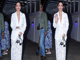 Malaika Arora's Date Night Look With Arjun Kapoor: A Lace Pantsuit And A Rs 2.20 Lakh Balenciaga Bag Malaika Arora's Date Night Look With Arjun Kapoor: A Lace Pantsuit And A Rs 2.20 Lakh Balenciaga Bag