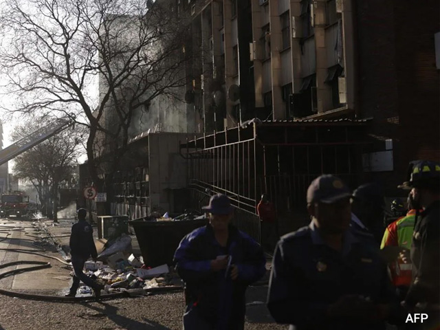 Fire Kills 63 In Johannesburg, Bodies Found "Stashed" Near Locked Gate