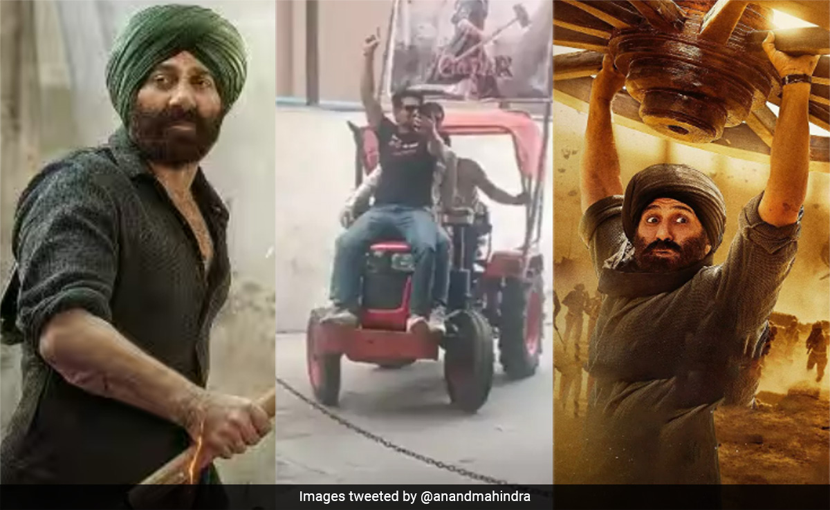 Gadar 2 का क्रेज बरकरार, तारा सिंह की ऐसी दीवानगी की ट्रैक्टर पर बैठकर थिएटर पहुंच गए फैंस