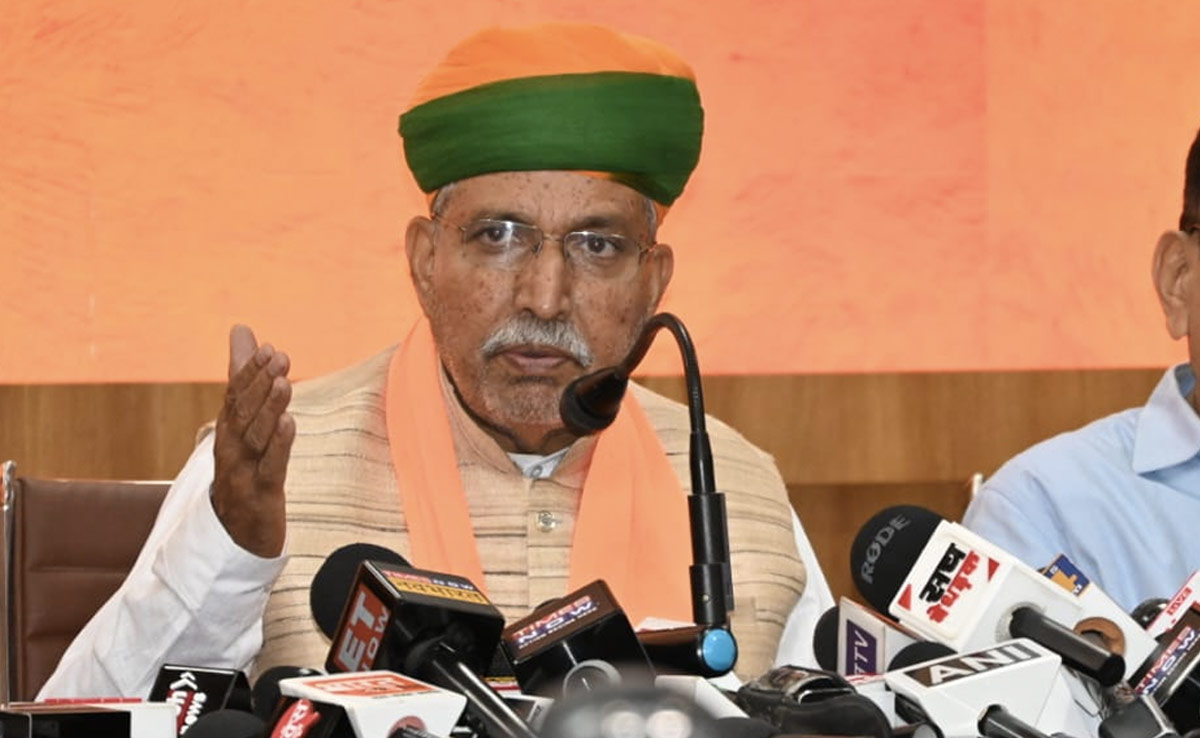 "Want To Make Rajasthan A $350 Billion Economy": Union Minister