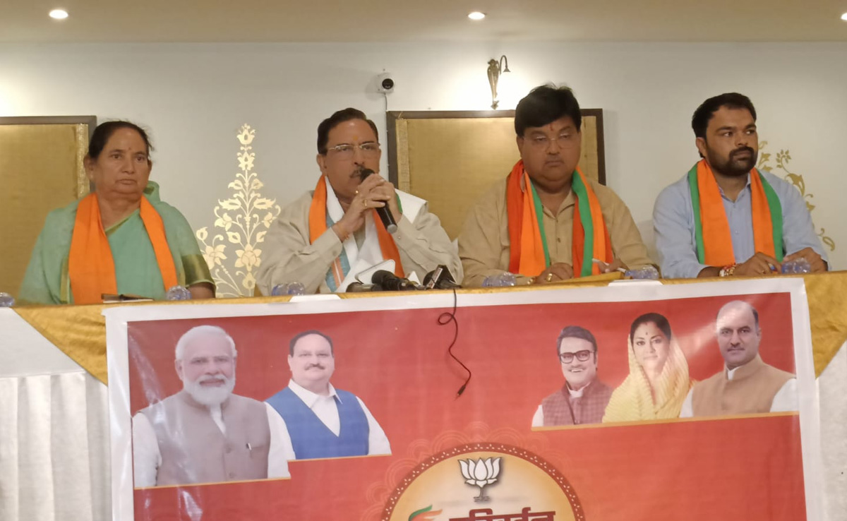 त्रिनेत्र गणेश मंदिर से शुरू होगी भाजपा की पहली परिवर्तन यात्रा, 18 दिन में 47 विधानसभा होंगे कवर