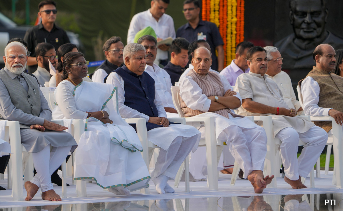 At Atal Bihari Vajpayee's Memorial, BJP's Allies Stand Up To Be Counted