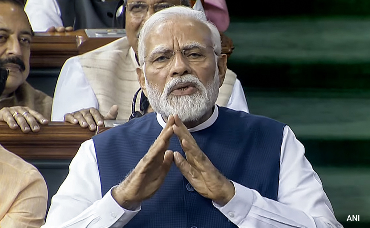 "I Dot N Dot D Dot... Opposition Has Divided India": PM Modi