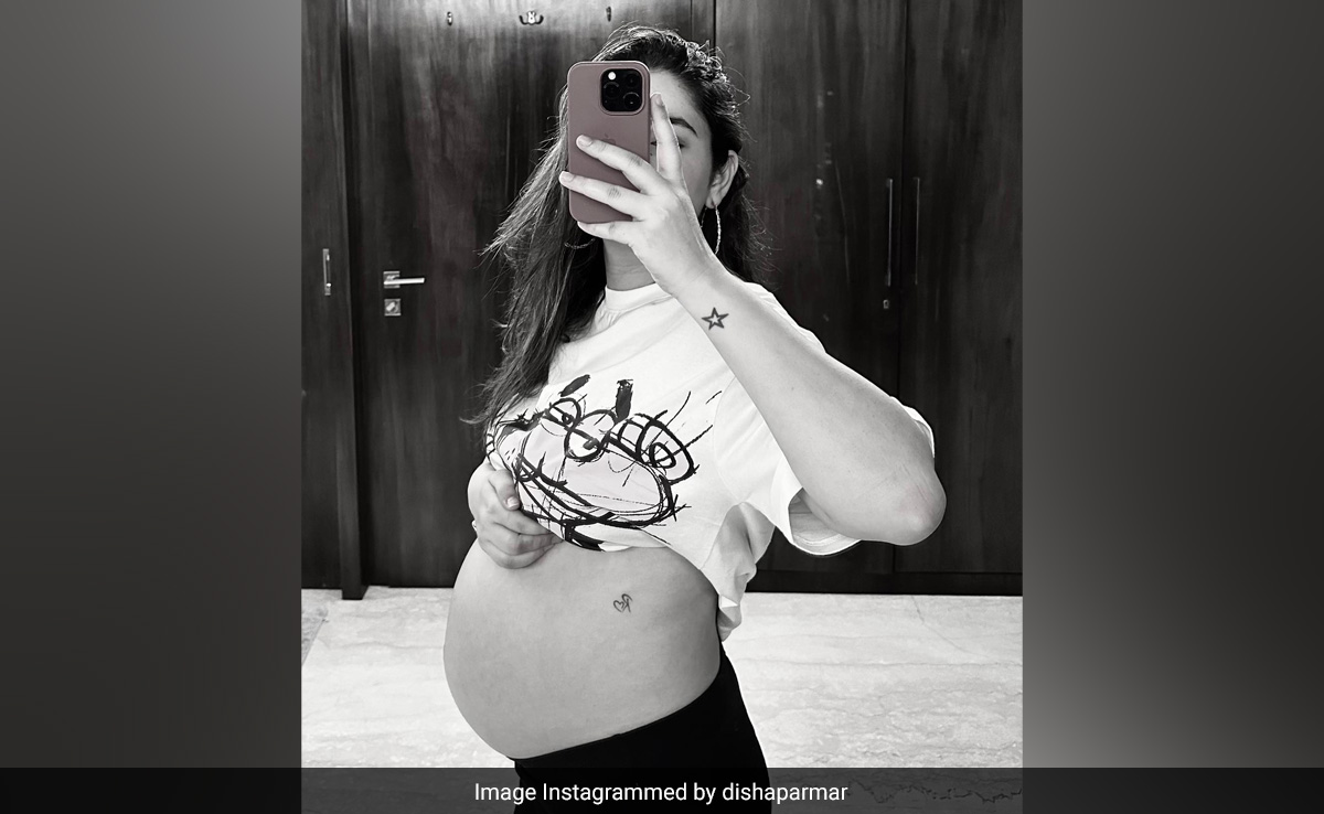 Mom-To-Be Disha Parmar Shares New Pic From Maternity Diaries