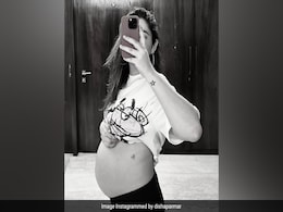 Mom-To-Be Disha Parmar Shares New Pic From Maternity Diaries Mom-To-Be Disha Parmar Shares New Pic From Maternity Diaries