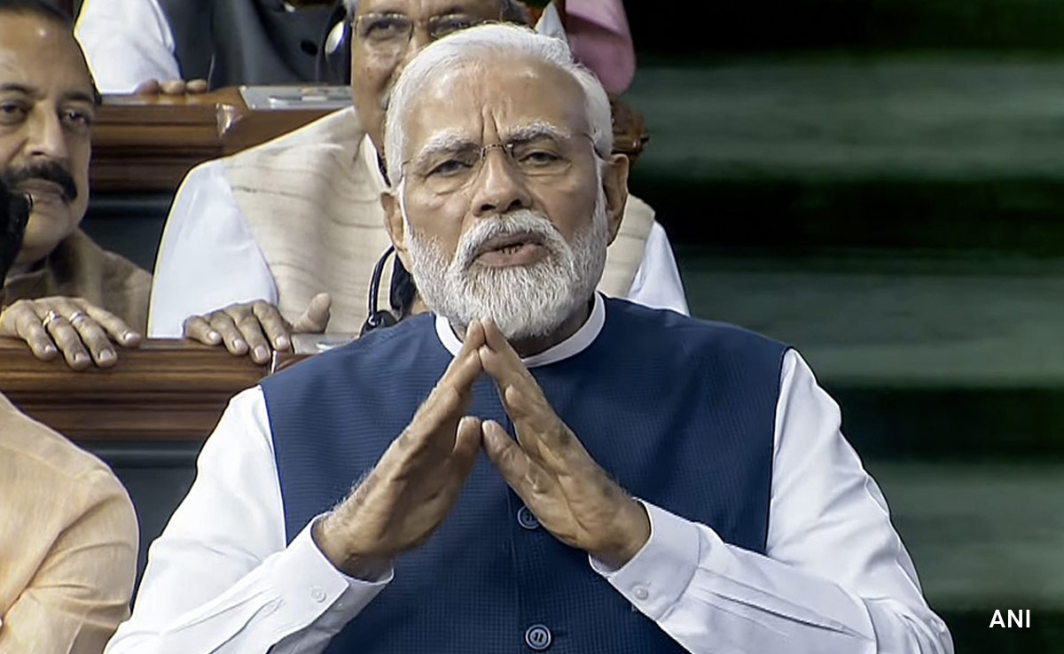 "You Organised Fielding, We Hit Sixes": PM Modi's Jab Over No-Trust Motion