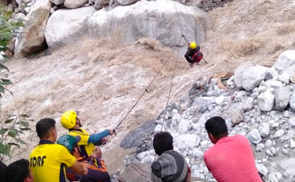 52 People Rescued After Bridge Collapses In Uttarakhand's Rudraprayag