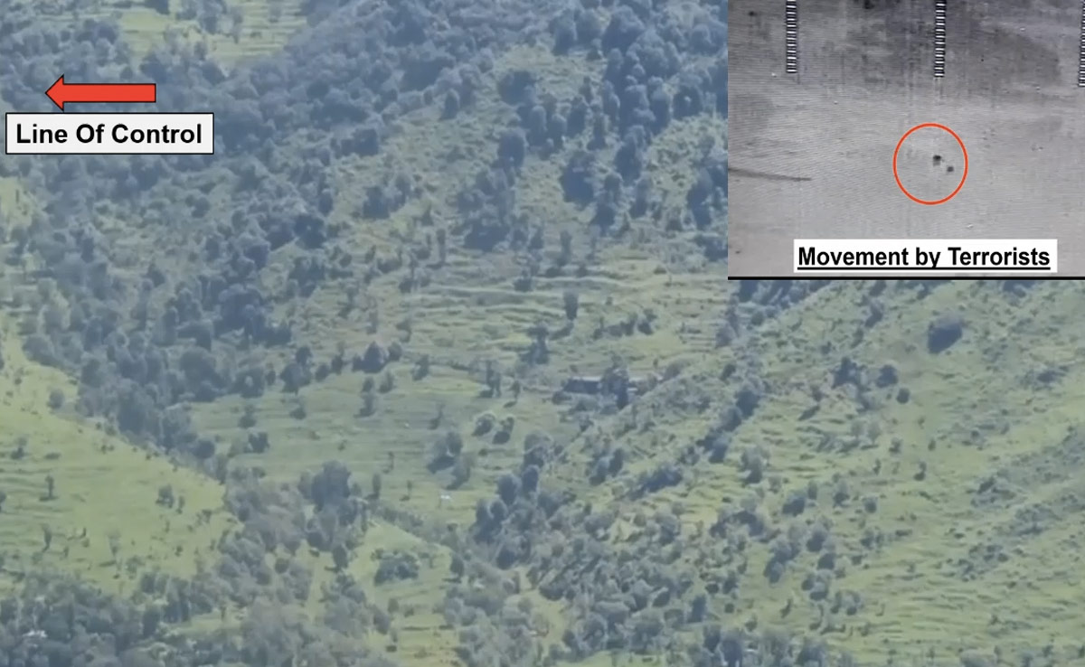 Video: Infiltration Attempt Near Line Of Control Seen On Thermal Cameras