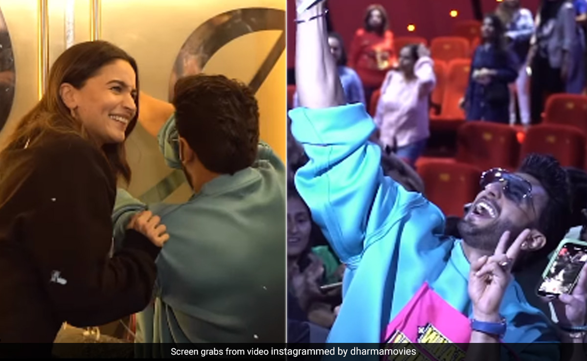 Lights, Camera, Surprise: What Happened When Alia Bhatt-Ranveer Singh Sneaked Into A <i>Rocky Aur Rani</i> Show