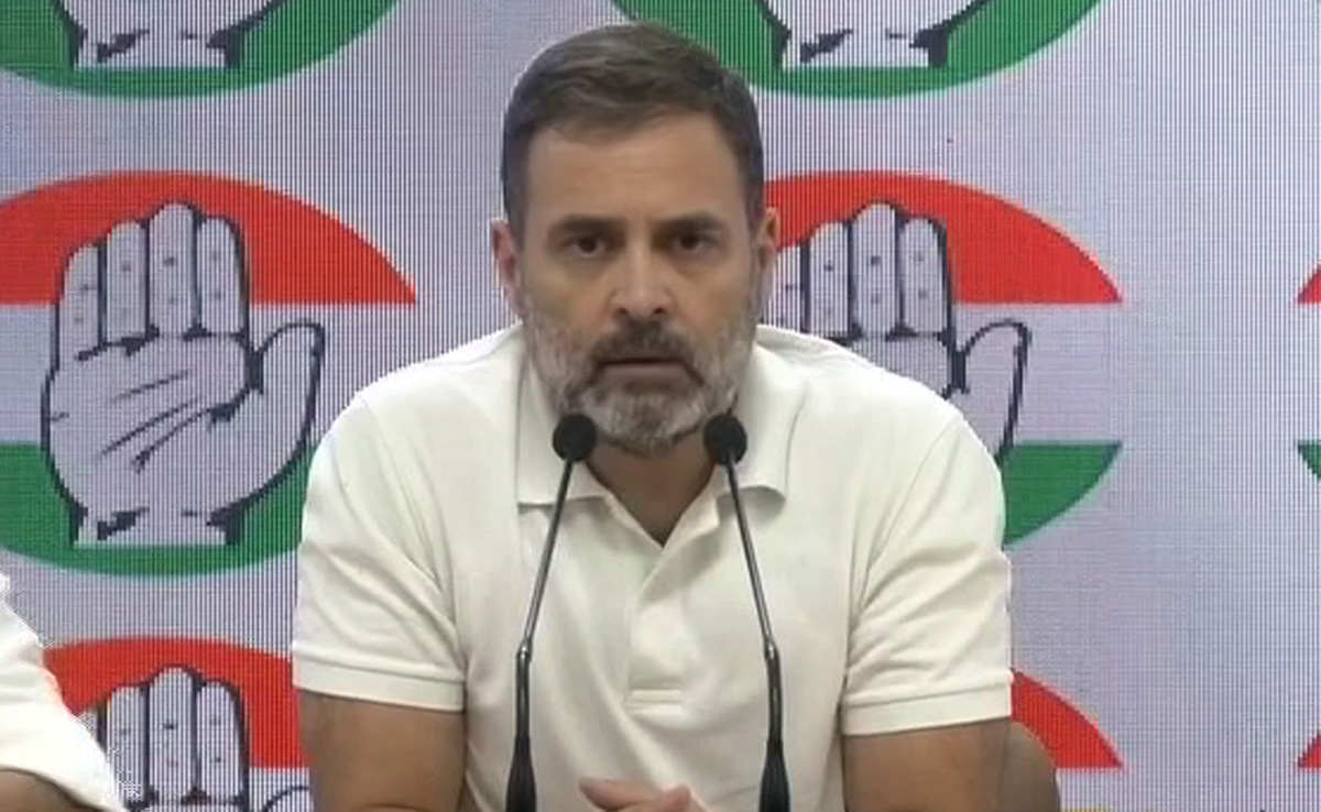 "Joking In Parliament When Manipur Is On Fire": Rahul Gandhi Slams PM Modi