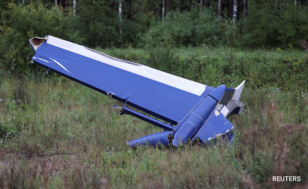 "Metallic Bang": Witness Shares Details Of Wagner Chief's Plane Crash