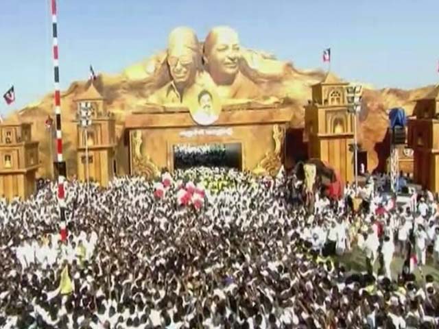 AIADMK's Show Of Strength In Tamil Nadu's Madurai