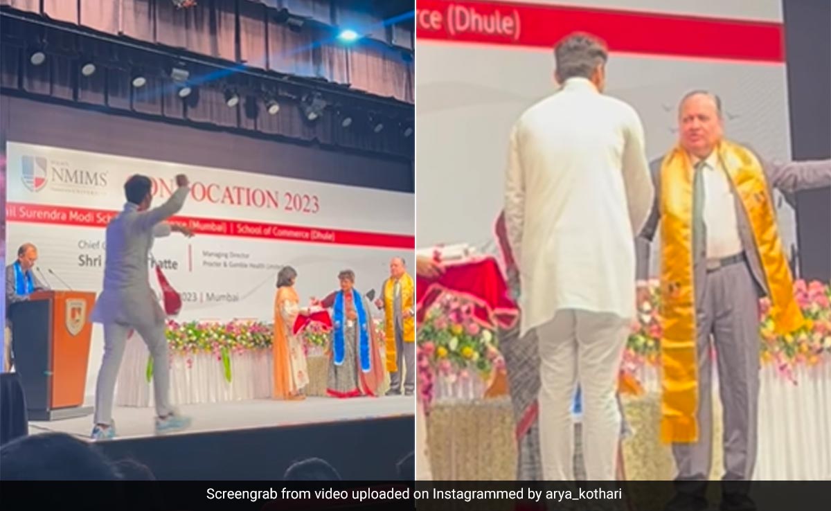 Mumbai Student Dances During Graduation Ceremony, Something Unexpected Happens Next...