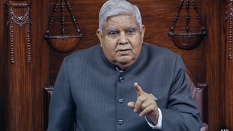 Jagdeep Dhankar Slams "Outside Narratives" In Speech To Defence Trainees
