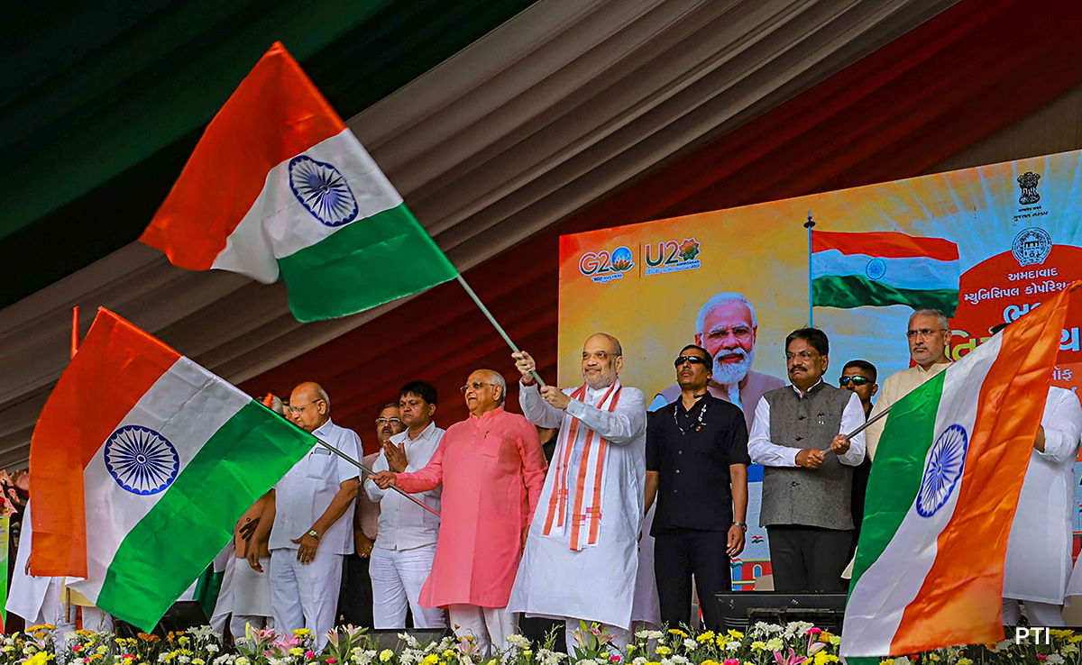 Amit Shah's "Old Wine In Old Bottle" Swipe At Opposition Alliance INDIA