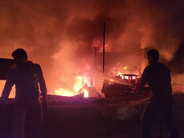 Shop, Shanties Near Housing Complex Set On Fire In Fresh Violence In Gurugram