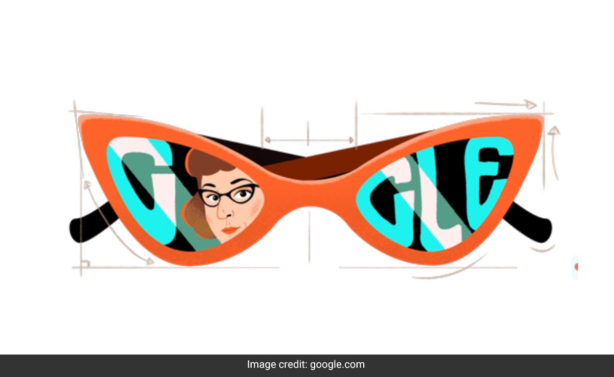 Google Doodle Celebrates 116th Birthday Of Altina Schinasi, Cat-Eye Frame Designer