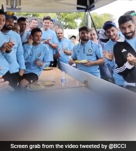 Chandrayaan-3 Landing - Playing In Ireland, Sights Set On Moon: Indian Cricket Team Celebrates Successful Moon Mission. Watch