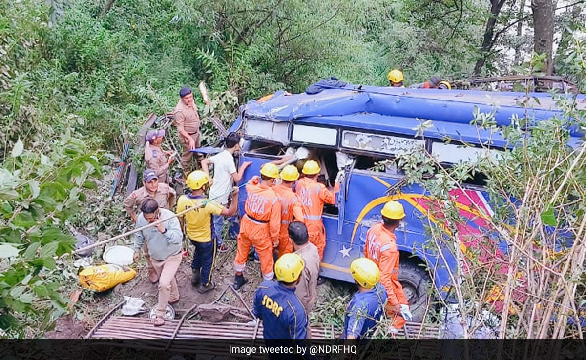 7 Dead As Bus Carrying Gujarat Pilgrims Falls Into Gorge In Uttarakhand