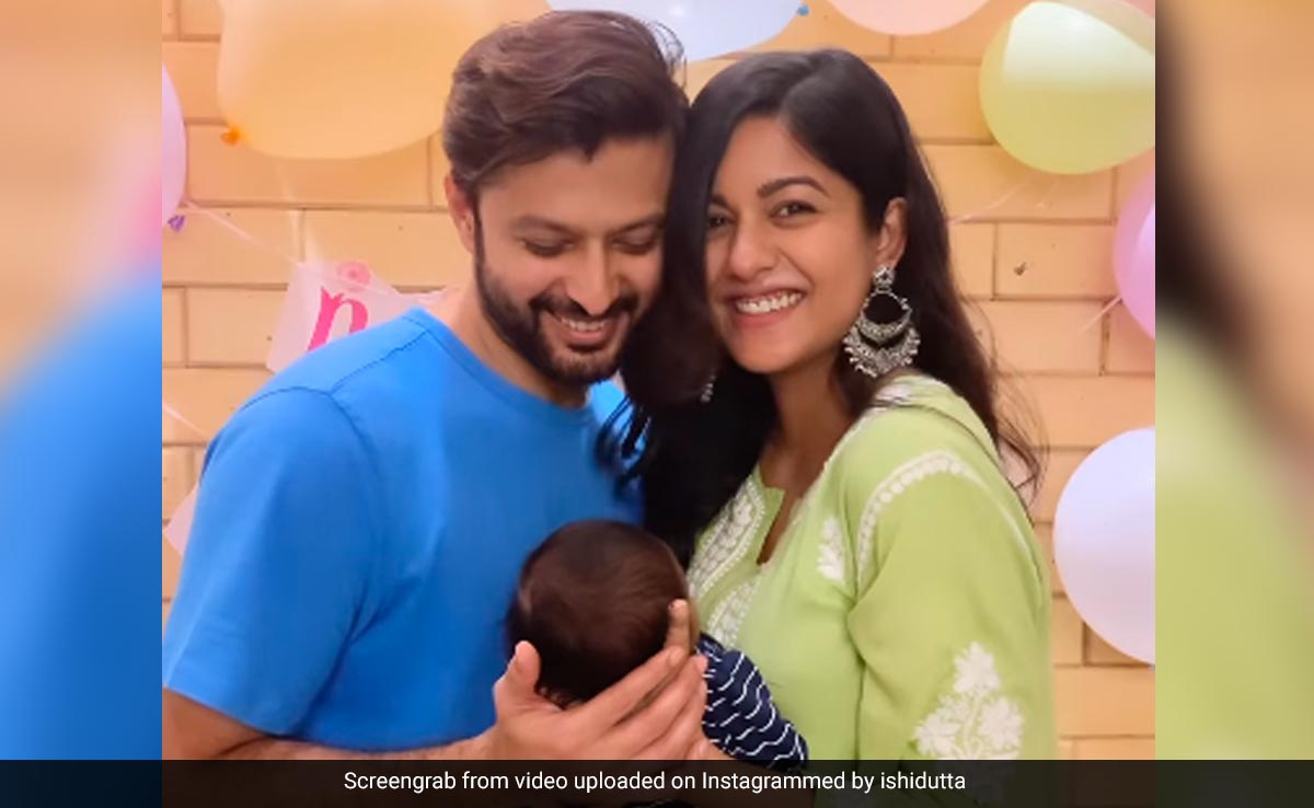 <i>Drishyam 2</i> Star Ishita Dutta And Vatsal Sheth Reveal Baby Boy's Name