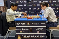 R Praggnanandhaa Shocks Caruana, To Face Carlsen In Chess World Cup Final R Praggnanandhaa Shocks Caruana, To Face Carlsen In Chess World Cup Final