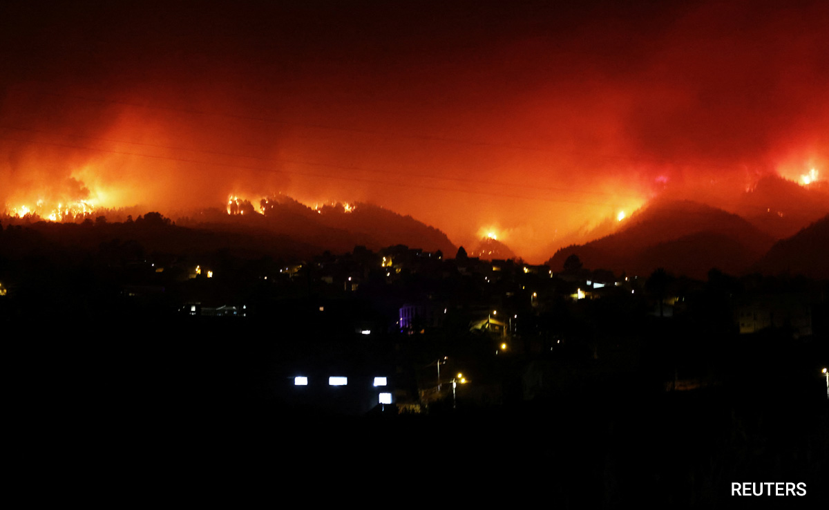 Wildfires Scorch Another 30,000 Hectares In Spain
