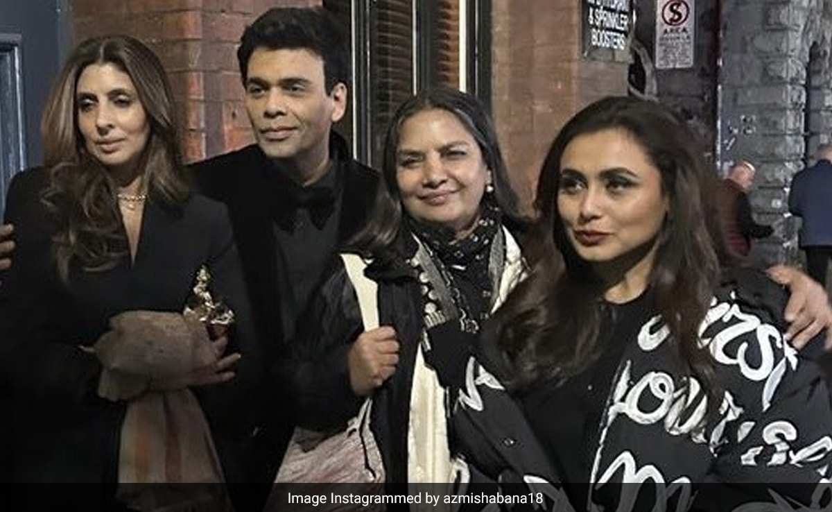 Shabana Azmi's Melbourne Diaries With Karan Johar, Shweta Bachchan And Rani Mukerji