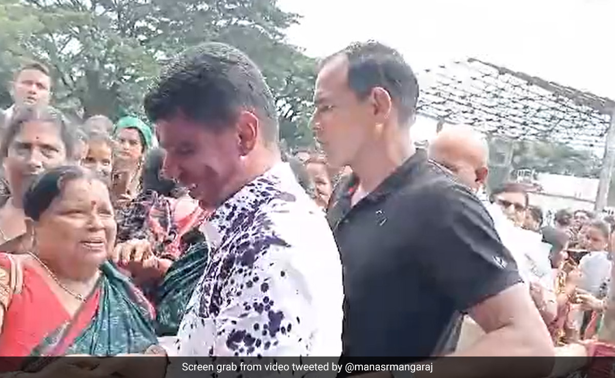 Ink Thrown At Odisha Chief Minister's Private Secretary