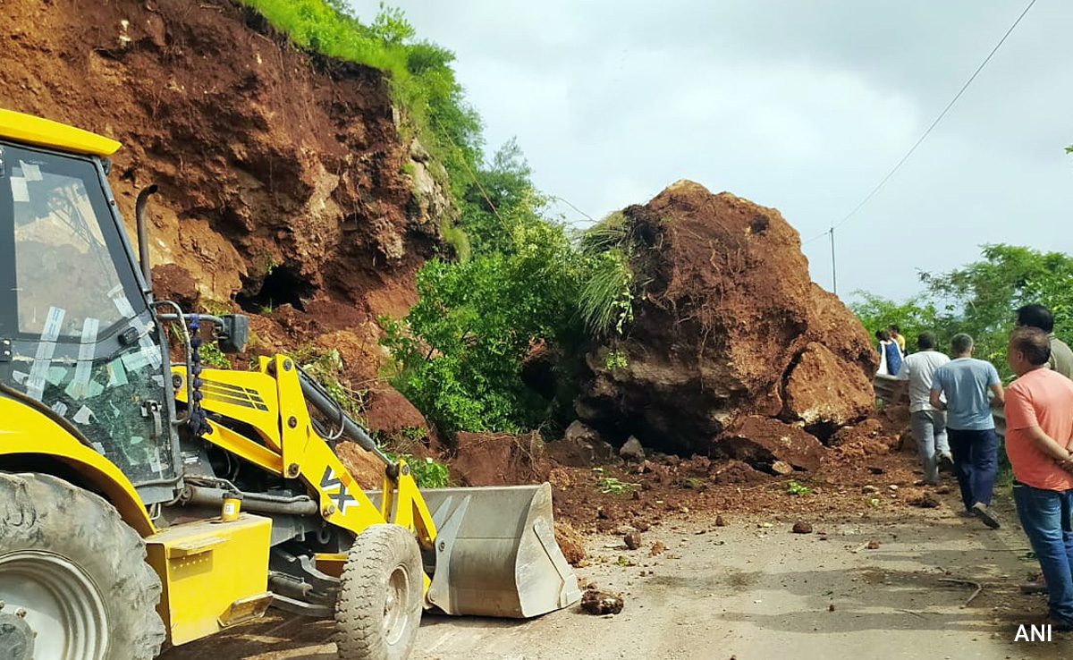 Landslides In Rain-Battered Himachal Pradesh Block Highways